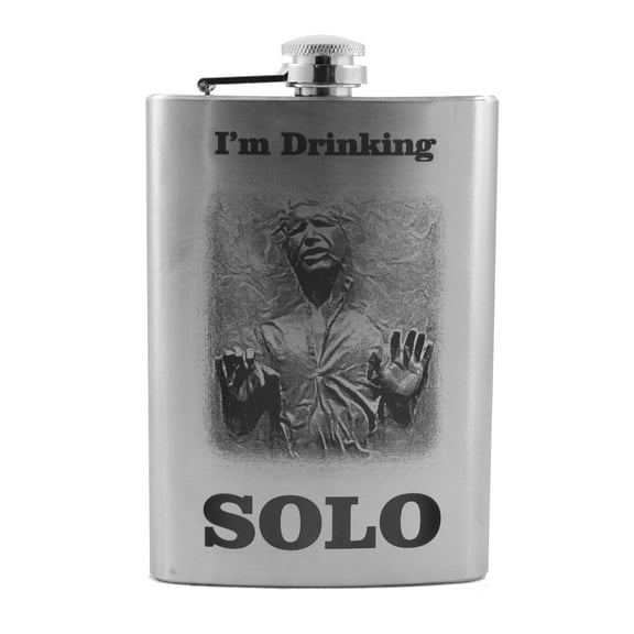 8oz I'm Drinking Solo Flask L1