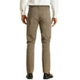 thumbnail image 3 of Lars Amadeus Business Checked Trousers for Men's Straight Leg Flat Front Plaid Dress Pants, 3 of 6
