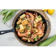 Camp Chef Six Piece Cast Iron Set, CBOX6 Pots, Skillet, Lids, and Trivet