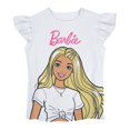 thumbnail image 3 of Conjunto Barbie Talla 10 Playera Manga Corta Blanco con Estampado y Short Rosa con Azul Marino, 3 of 4