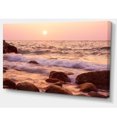 thumbnail image 2 of Foam Waves Hitting Rocky Coast, 2 of 3