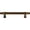 German Bronze, variant on Top Knobs Tk198 Luxor 5" Center To Center Bar Cabinet Pull From The Luxor Collection -