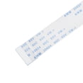 thumbnail image 4 of Cable plano flexible de 25 pines Uxcell FPC FFC tipo A PE blanco 5 piezas, 4 of 6