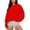 Red, variant on Fgnfyis Women's Sweatshirts Long Sleeve Casual Loose Fit Pullover Hoodie Fall Tops Crew Neck Sweatshirts Women