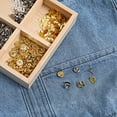 thumbnail image 3 of 100 Pairs Metal Pin Backs - Locking Clutch Pins For Brooches, Enamel Pins, And Jewelry Craft - Durable Replacement Backings In Silver, 3 of 9