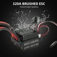 thumbnail image 3 of 320A ESC 5V 2A BEC, High Strength Magnets RC Brushed Motor ESC Set  for Upgrading 20T,27T,35T,45T, 3 of 7