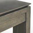 thumbnail image 3 of TMS Gogi Modern Rectangular Dining Table, Seats 4, Rustic Gray Finish, 3 of 6