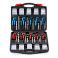 thumbnail image 1 of Kit de reparación de roscas Orion Motor Tech con brocas y grifos HSS, 1 of 7