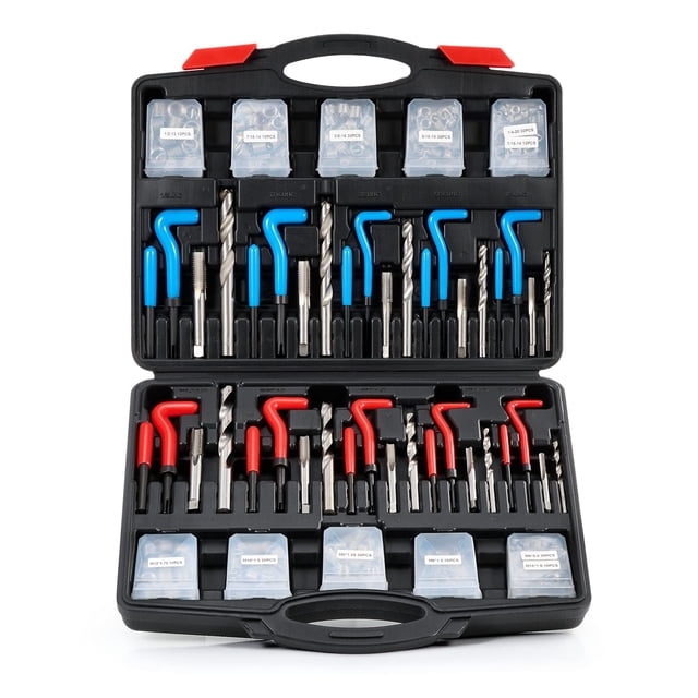 Kit de reparación de roscas Orion Motor Tech con brocas y grifos HSS