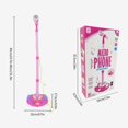 thumbnail image 3 of Dsseng Karaoke Children‘s Toy Stand Up Microphone Play Set W/ Built In MP3 Player Speaker Adjustable Height, 3 of 9