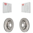 thumbnail image 1 of CMX Front Disc Brake Rotors Pair for Car Jeep Grand Cherokee L with 354mm Diameter Rotor K8-102598, 1 of 8