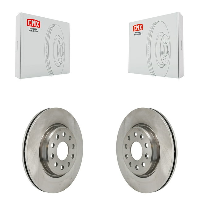 CMX Front Disc Brake Rotors Pair for Car Jeep Grand Cherokee L with 354mm Diameter Rotor K8-102598