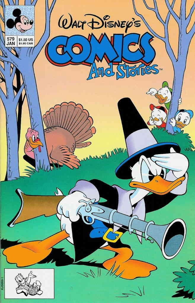 Cover of Walt Disney's Comics and Stories #579