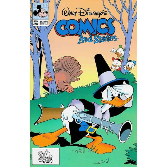 Walt Disney's Comics and Stories #579 VF ; Disney Comic Book