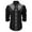 Black, variant on Hpapadks Mens Casual Shirts Western Cowboy Embroidered Long Sleeve Button Down Lapel Business Blouses Slim Fit Mens Dress Shirts Black L