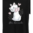 thumbnail image 3 of Disney - The Aristocats - How Romantic Marie - Women's Short Sleeve Graphic T-Shirt, 3 of 5