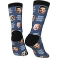 thumbnail image 3 of Colorful Unisex Novelty Pattern Crew Socks Calf Length Athletic Socks for Men Women, 3 of 8
