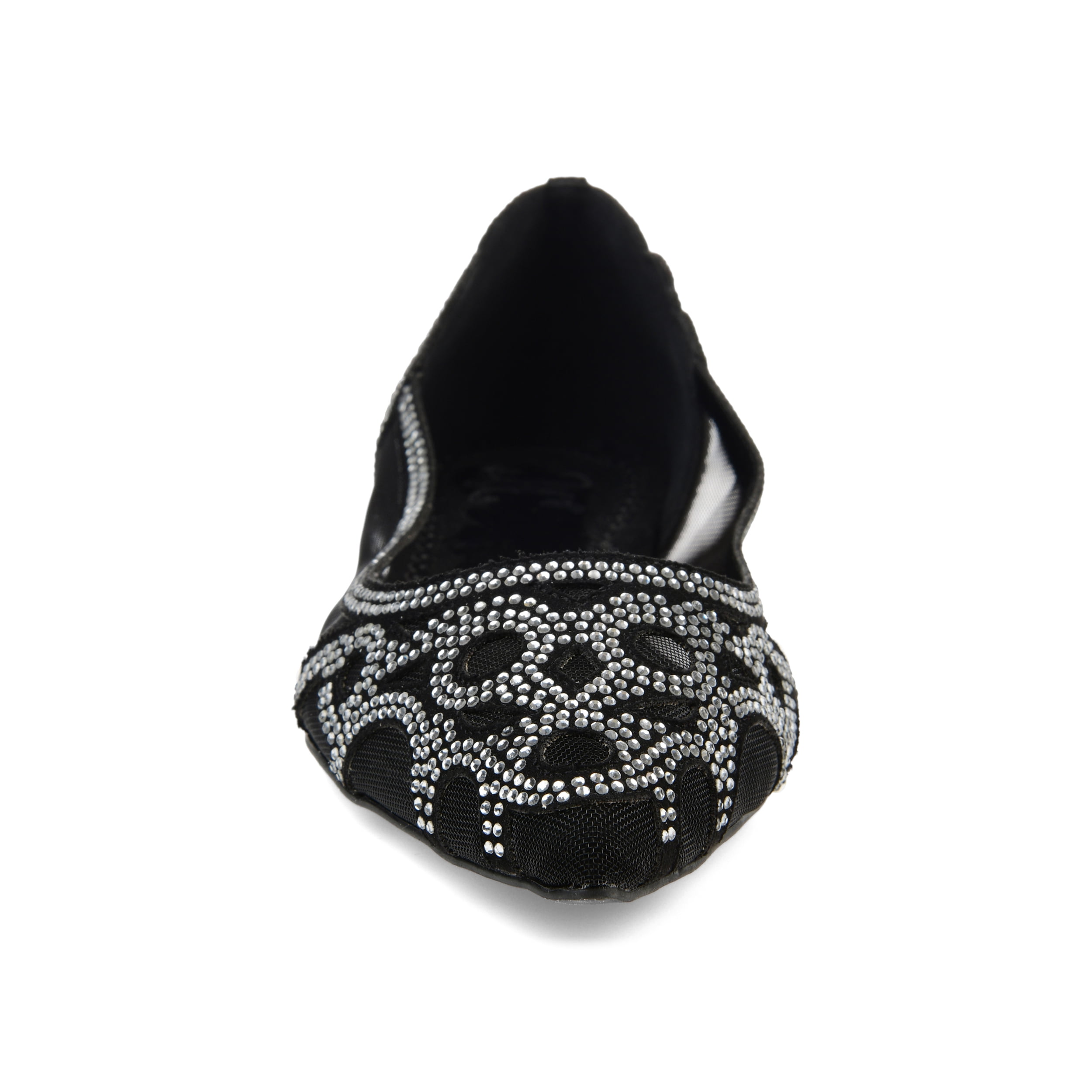 Journee Womens Batavia Slip On Pointed Toe Ballet Flats, Widths Available
