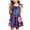 A1-Navy, variant on CAUYDY 4th of July Kids Outfit Toddler Girls Dresses Baby Independence Day Dress Children Girls' American Flag Print Clothes 1T 2T 3T 4T 5T 6T (Sizes 5-6 Years,Navy)