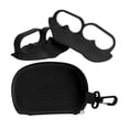 thumbnail image 4 of Agarres de levantamiento de pesas, empuñaduras, agarres de manos, empuñaduras ergonómicas de gimnasia, guantes de entrenamiento para ejercicio de Negro, 4 of 8