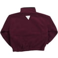 thumbnail image 2 of Kaynee - Mens Polar Fleece 1/4 Zip Pullover 38547-Medium (wine), 2 of 3