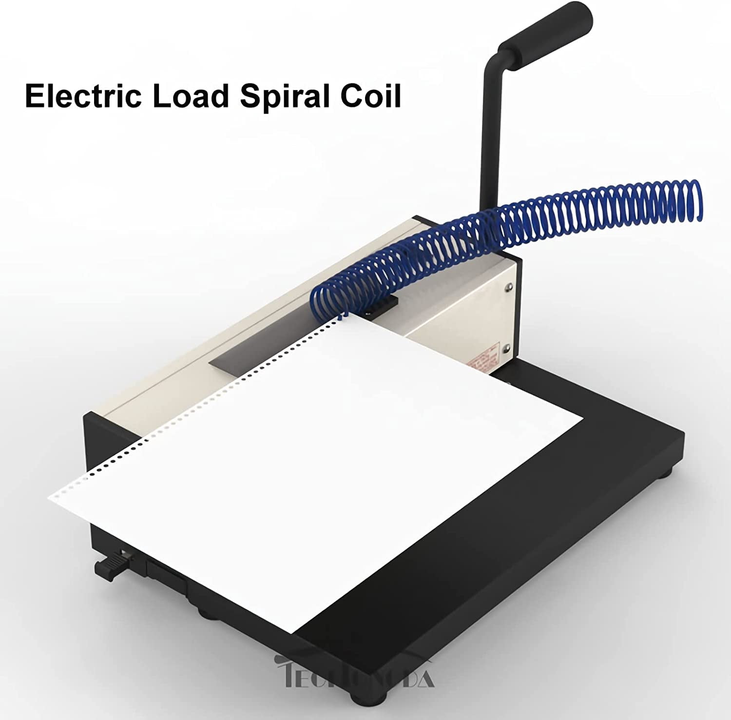 INTSUPERMAI Electric Binding Machine Spiral Coil Binder