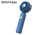 thumbnail image 2 of abanico portátil,Turbo ventilador de mano con carga USB pequeño ventilador portátil de escritorio para exteriores Adepaton BST3007984-3, 2 of 5