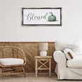thumbnail image 3 of Stupell Industries Blessed with Pumpkin Typography Painting Gray Floater Framed Canvas Art Prints Wall Art, 31 x 14, 3 of 10