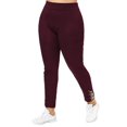 thumbnail image 1 of Womens Fashionable Solid Color Waist Tightening And Buttocks Lifting Pants, 1 of 5