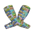 thumbnail image 2 of Uemuo Construction Machinery Printed Arm Sleeves, Cooling UV Sun Protection Sports Compression for Men/Women, 2 of 8