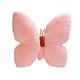 thumbnail image 4 of Almohada de mariposa, cojín de mariposa, suave, hecho a mano, cojín decorativo de escritorio. Rosa, 4 of 9