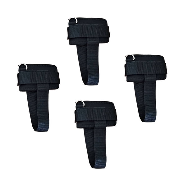 BESTSKY 4Pcs Ankle Brace,Flexible&Comfortable Ankle Brace for Women,Adjustable Secure Ankle Braces for Men,Black