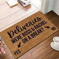 thumbnail image 1 of YEJIMAN Clearance Fun Choice Mat Holiday Mat Welcome Door Mat Polyester Door Mat, 1 of 4