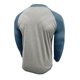 thumbnail image 5 of pstuiky mangas largas para hombre, Camisa informal de manga larga raglán con botones y parches lisos para hombre salir tops xxxl, 5 of 6