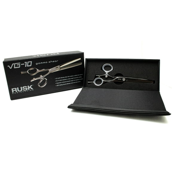 Rusk VG-10 Gamma Shear 35 Tooth Thinning Shear with Case