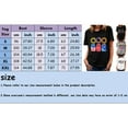 thumbnail image 3 of Femmes Été Indépendance Jour Imprimé Tee Shirts Manches Courtes T-Shirt Tops Blouse, 3 of 6