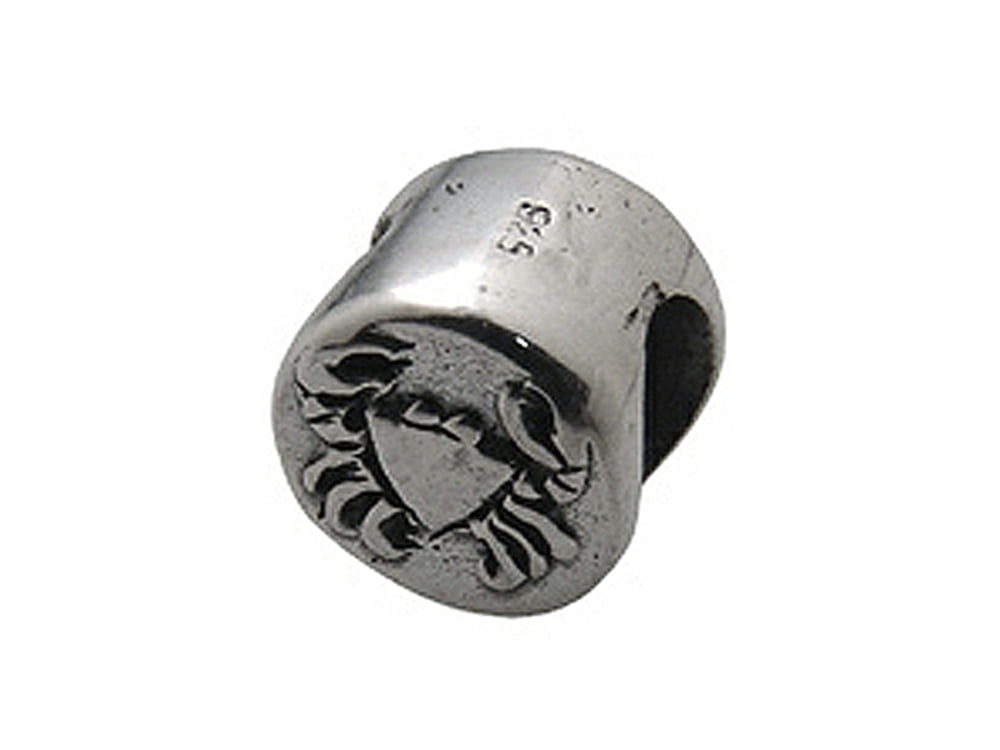 Zable Sterling Silver ZodiacCancer Bead / Charm