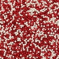 thumbnail image 2 of Confettis Nonpareils Perle Rouge et Blanche 350 g, 2 of 2