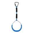 thumbnail image 2 of Reayehane Swing Gymnastic Rings Outdoor Play Playground Equipment Obstacle Ring For Kids (Blue ), 2 of 3