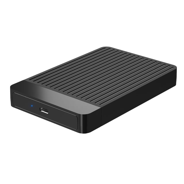 HBFAGFB Portable External Hard Drive Case Storage Containers Suitable for Outdoor Going Out Grey