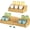 Double Tier Bamboo, variant on 2 Tier Coffee Mug Holder Station Bar Organizer Countertop, Mug Cup Tree Rack for Kitchen Office, Storage Shelf with 12 Hooks, Creat Stylish Coffee Corner, White-Black