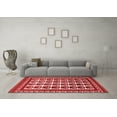 thumbnail image 3 of Ahgly Company Indoor Square Persian Red Traditional Area Rugs, 7' Square, 3 of 4