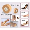 thumbnail image 3 of Woeilo Pack of 2 Heel Sticker Soft and Self-Adhesive Foot Care Protector Tape Roll,Elastic Wear-Resistant Water-Proof Muti-Purposes Foam Tape for Feet Toe Finger, 3 of 4