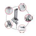 thumbnail image 4 of Car Lock Brake Lock Clutch Lock Anti-Theft Lock Throttle Lock Pedal Lock Universal Car Supplies, 4 of 9