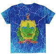thumbnail image 2 of Vermont Vintage Distressed State Flag All Over Youth T Shirt Multi YSM, 2 of 2