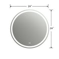 thumbnail image 3 of Lighting SPECULO Back Lit LED Mirror 4000K Warm White 24" Wide, 3 of 4