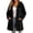 Black, variant on KICILVS Womens Fleece Coat Hooded Open Front Fuzzy Sherpa Cardigan Jacket Long Sleeve Winter Warm Outerwear with Pockets