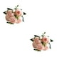 thumbnail image 3 of Billuyoard Peonías artificiales Flores de seda Ramo falso Arreglos de jarrón de tacto real Type1 NO1, 3 of 6