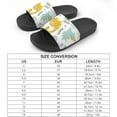 thumbnail image 2 of GZHJMY Stylish Slides for Women Men, Cartoon Dinosaur Soft Flexible Slip-on Sandals Slippers, 2 of 7