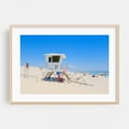 thumbnail image 2 of Lifeguard Tower at Assateague Island 05 - Photography Beach Coastal Ocean Seaside Summer Minimalist Unframed Wall Art Print 12 x 18 inches, 2 of 7
